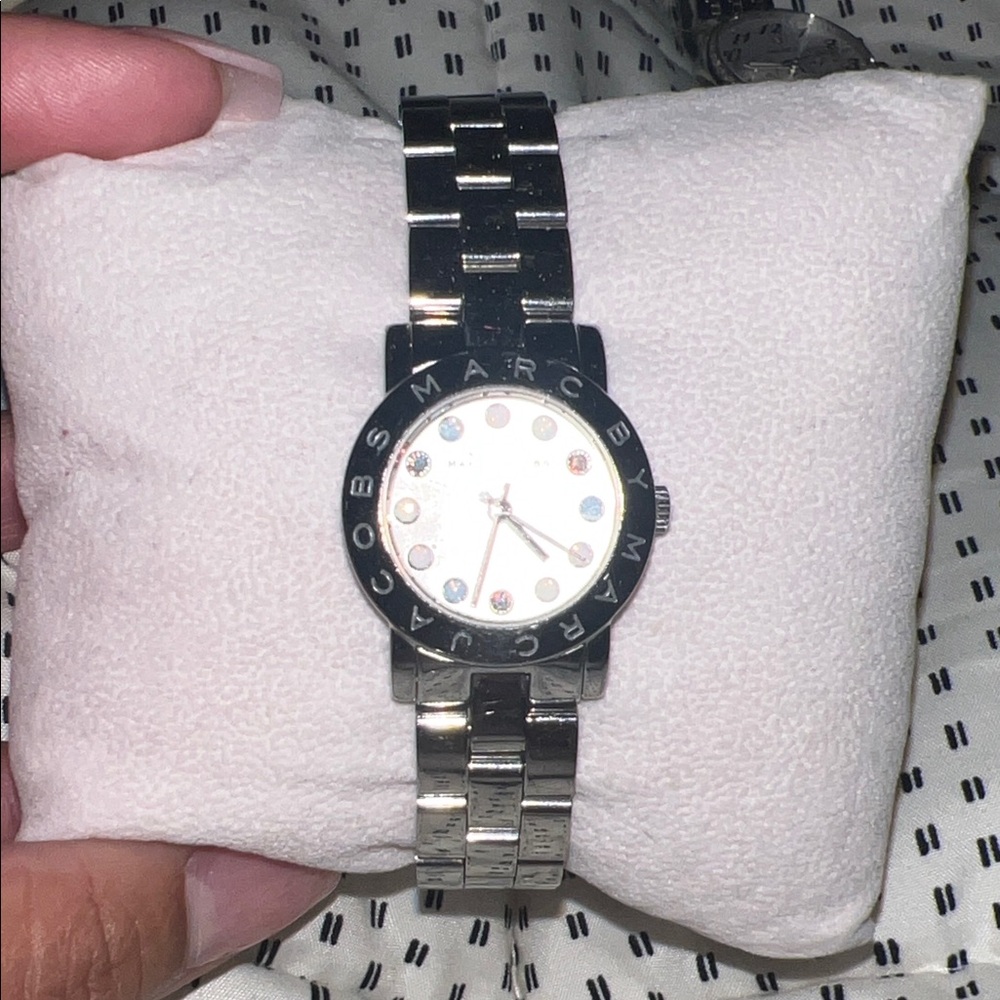 Marc by Marc Jacobs Amy Silver Stainless Steel Watch